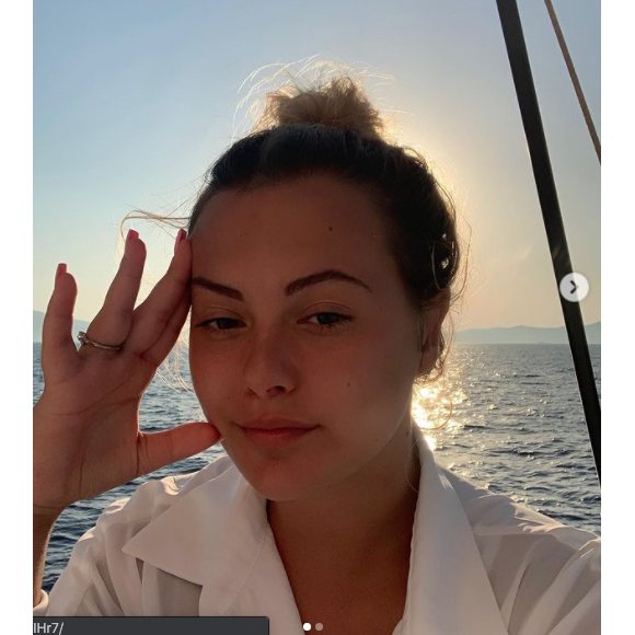 Lou Pernaut, la fille de Jean-Pierre et Nathalie Marquay.