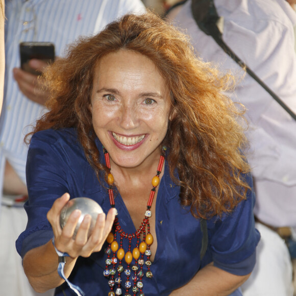 Isabel Otero - 7e édition du Trophée de la Pétanque Gastronomique au Paris Yacht Marina à Paris le 27 juin 2019. © Christophe Aubert via Bestimage