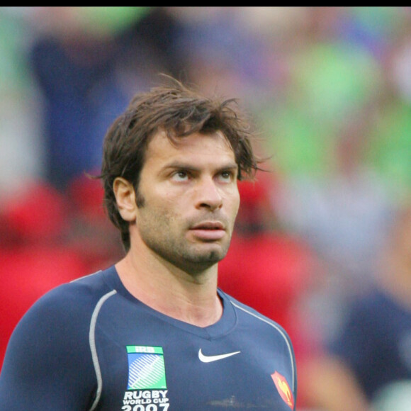 Christophe Dominici - Match d'ouverture de la coupe du monde de Rugby : France Argentine au Stade de France. 