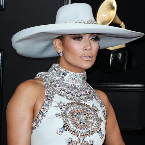 Jennifer Lopez - Les célébrités posent lors du photocall de la soirée des GRAMMY Awards au Staples Center de Los Angeles le 10 février, 2019