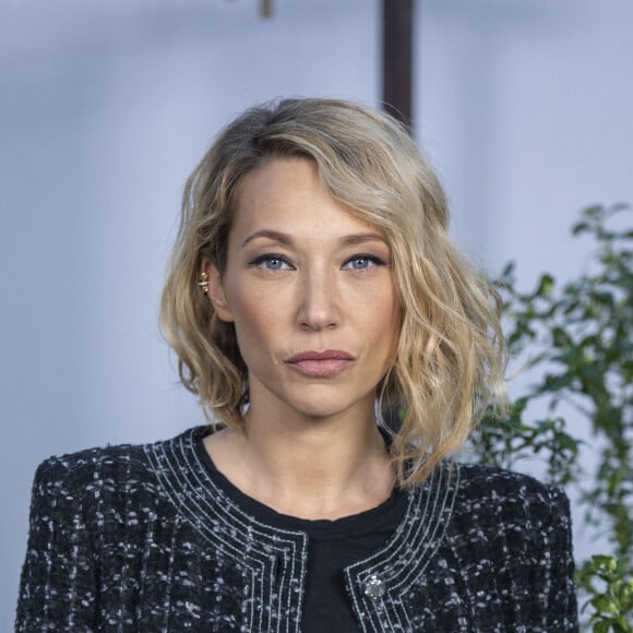 Naissance - Laura Smet est maman d'un petit garçon - Laura Smet - Photocall du défilé de mode Haute-Couture printemps-été 2020 "Chanel" à Paris. Le 21 janvier 2020 © Olivier Borde / Bestimage