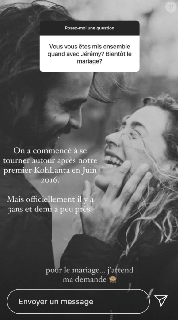 Candice et Jérémy, candidats de "Koh-Lanta" sur TF1, filent le parfait amour et pensent même mariage et bébé.