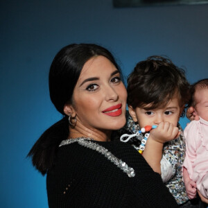 Exclusif - Rendez-vous photo avec le fils de D.Maradona, Diego Sinagra, sa femme Nunzia Pennino et leurs enfants Diego Matias Maradona et India Nicole. Italie, le 11 novembre 2019.