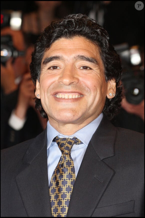 Diego Maradona- Montée des marches au 61e festival de Cannes. 