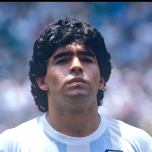 Archives- Diego Maradona lors de la coupe du monde en 1986. 
