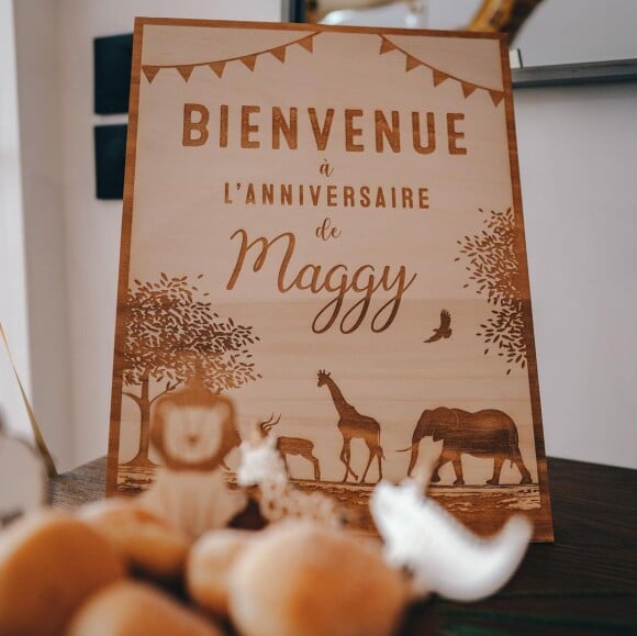 Alizée et son mari Grégoire Lyonnet ont fêté le premier anniversaire de leur fille Maggy.