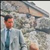 Diana avec Charles et William en vacances aux îles Scilly en 1989.