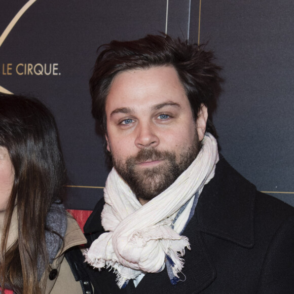 Arthur Jugnot et une amie - Cérémonie de remise de prix du 39ème Festival Mondial du Cirque de Demain sur la Pelouse de Reuilly à Paris le 4 février 2018. © Pierre Perusseau/Bestimage
