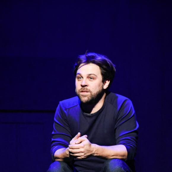Arthur Jugnot - Filage de la pièce de théâtre "Moi Papa ?" au théâtre du Splendid à Paris, le 17 janvier 2018. © Coadic Guirec/Bestimage