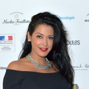 Ayem Nour au photocall de la 15ème édition du "Challenge Laurette Fugain - Tournoi des Personnalités" au Grand Palais à Paris. © Gorassini-Perusseau/Bestimage