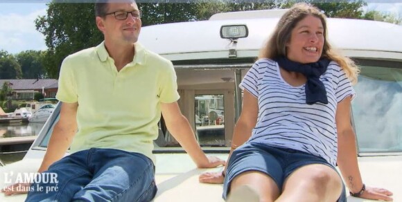 Laura et Benoît dans "L'amour est dans le pré 2020", le 30 novembre, sur M6