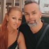 Cindy Sander et son mari Sebastien Braun sur Instagram. Le 8 août 2020.