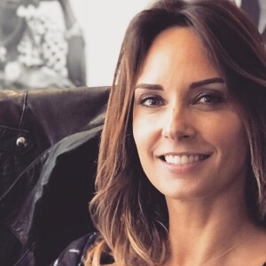 Julia Vignali souriante sur Instagram, octobre 2018