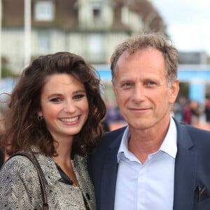 Charles Berling et Pauline Cheviller à la première de "Le Château de Verre" lors de la soirée de clôture du 43ème Festival du Cinéma Américain de Deauville, le 9 septembre 2017. © Denis Guignebourg/Bestimage