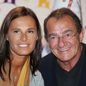 Jean-Pierre Pernaut et sa femme Nathalie Marquay à Paris le 10 novembre 2013