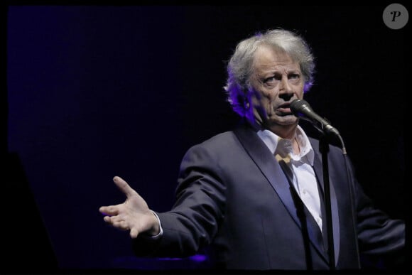 Exclusif - Hervé Vilard - Hervé Vilard en concert à l'Olympia lors de sa tournée d'adieu "Dernières" à Paris le 6 mai 2018. © Alain Guizard/Bestimage