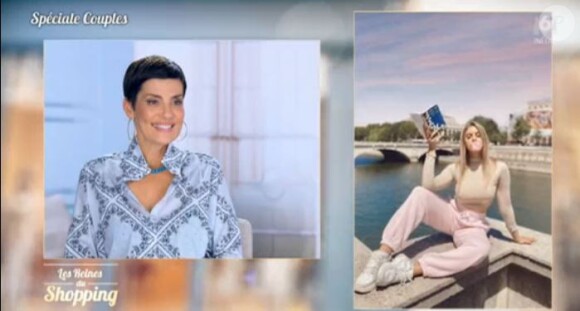 Florie et Florian de "Qui veut épouser mon fils ?" dans "Les Reines du shopping", le 3 décembre 2020