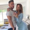 Maeva Martinez avec son fiancé, le 1er juin 2020, sur Instagram