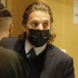 Jean Sarkozy (fils de N.Sarkozy) - Arrivées au procès des "écoutes téléphoniques" (aussi affaire Bismuth) à Paris le 7 décembre 2020. © Christophe Clovis / Bestimage   