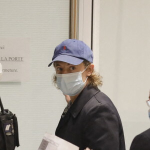 Pierre Sarkozy (fils de N.Sarkozy) - Arrivées au procès des "écoutes téléphoniques" (aussi affaire Bismuth) à Paris le 7 décembre 2020. © Christophe Clovis / Bestimage 