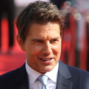 Tom Cruise à l'avant-première mondiale de "Mission: Impossible Fallout" sur la place du Trocadéro à Paris. © Coadic Guirec-Denis Guignebourg/Bestimage