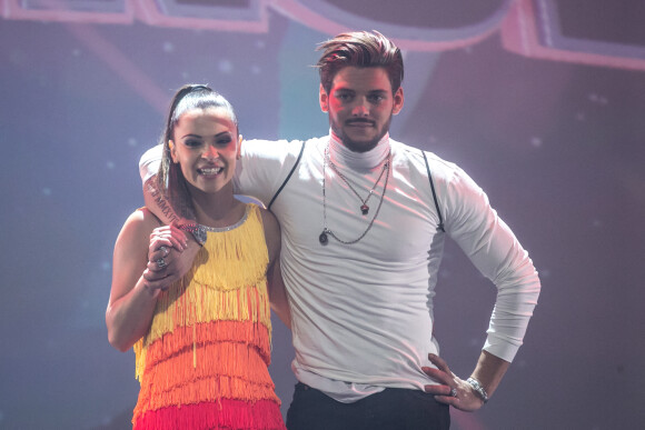 Denitsa Ikonomova et Rayane Bensetti - La troupe "EntreNous By D'Pendanse" en tournée au Dôme de Paris - Palais des Sports, à Paris, France, le samedi 7 Mars 2020.  © Cyril Moreau/Bestimage