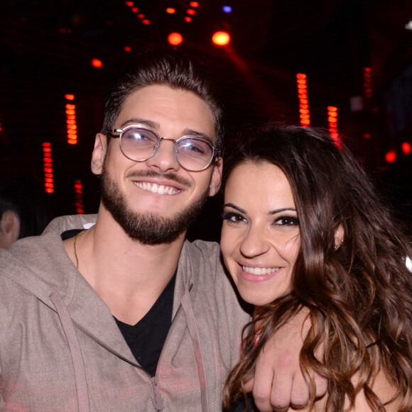 Rayane Bensetti et sa compagne Denitsa Ikonomova - After-party de la finale de l'émission "Danse avec les Stars" (DALS) au VIP ROOM à Paris le 23 Novembre 2019. © Rachid Bellak / Bestimage