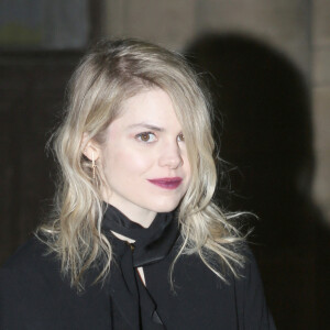 Béatrice Martin (Coeur de pirate) arrivant au défilé de mode "Sonia Rykiel", collection prêt-à-porter Automne-Hiver 2017-2018 à l'Ecole des Beaux-Arts à Paris, le 4 Mars 2017.© CVS/Veeren/Bestimage 