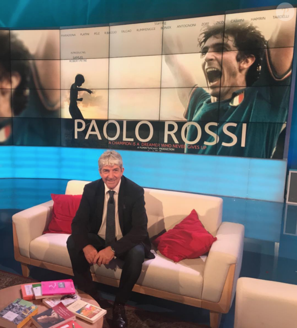 L'ancien footballeur Paolo Rossi en octobre 2019.