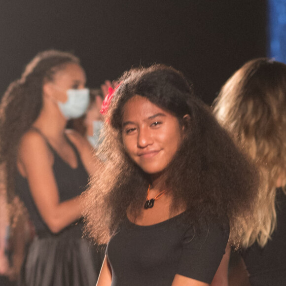 Exclusif - Lily Sebastien (fille adoptive de Patrick Sebastien) - Backstage de l'enregistrement de l'émission "La Chanson secrète 6" à la Scène musicale à Paris. Le 8 septembre 2020. © Gaffiot-Moreau / Bestimage
