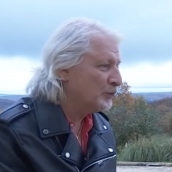 Patrick Sébastien et sa femme Nathalie dans le journal de 13h, sur TF1.