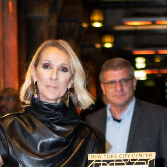 Céline Dion quitte un théâtre de Broadway à New York le 4 février 2020.