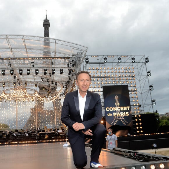 Stéphane Bern - Le concert de Paris 2020 pour la Fête Nationale à Paris, le 14 juillet 2020. © Veeren Ramsamy / Stephane Lemouton / Bestimage