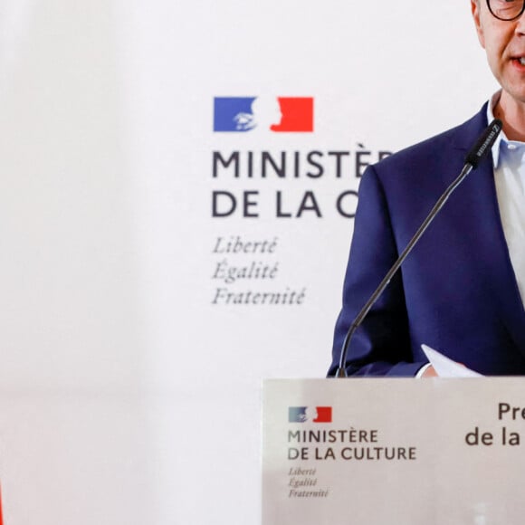 Stéphane Bern - Présentation des 18 projets de la Mission Patrimoine 2020 au ministère de la Culture à Paris le 30 juin 2020. La mission patrimoine confiée à S.Bern contribue à la sauvegarde du patrimoine français dans toute sa diversité. © Jack Tribeca / Bestimage