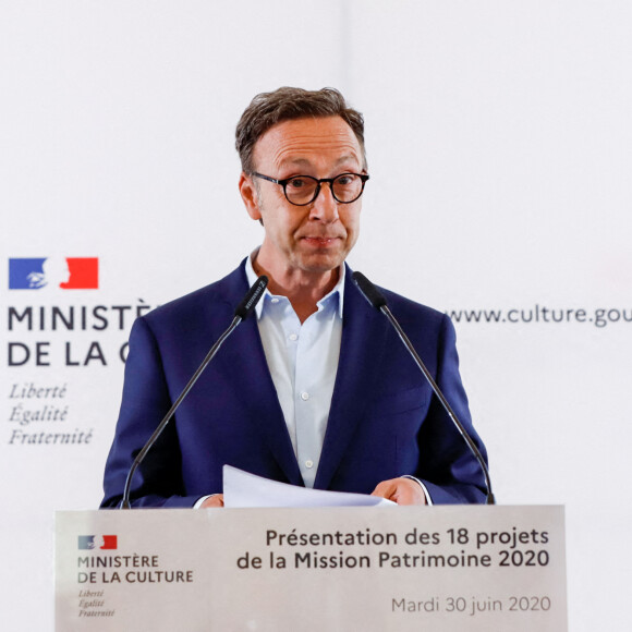 Stéphane Bern - Présentation des 18 projets de la Mission Patrimoine 2020 au ministère de la Culture à Paris. La mission patrimoine confiée à S.Bern contribue à la sauvegarde du patrimoine français dans toute sa diversité. © Jack Tribeca / Bestimage