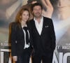 Vanessa Demouy et son mari Philippe Lellouche - Avant-première du film "La French" au cinéma Gaumont Opéra à Paris, le 25 novembre 2014. 