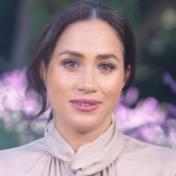 Meghan Markle, duchesse de Sussex, fait une apparition à la télévision américaine dans l'émission "CNN Heroes" le 13 decembre 2020.