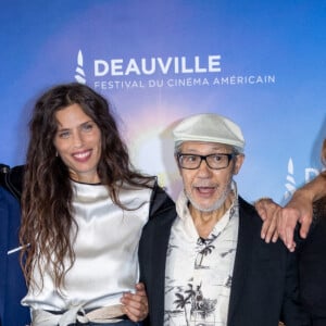 Henri-Noël Tabary, Maïwenn Le Besco, Omar Marwan, guest et Florent Lacger au photocall de "ADN" lors du 46ème Festival du Cinéma Américain de Deauville, le 12 septembre 2020. © Olivier Borde/Bestimage