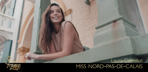 Miss Nord-Pas-de-Calais : Laura Cornillot lors de l'élection Miss France 2021 le 19 décembre sur TF1