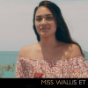Miss Wallis et Futuna : Mylène Halema lors de l'élection Miss France 2021 le 19 décembre 2020 sur TF1