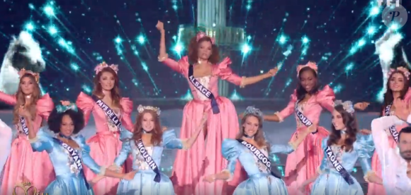 Les Miss Régionales font le show - élection de Miss France 2021 sur TF1 le 19 décembre 2020 sur TF1
