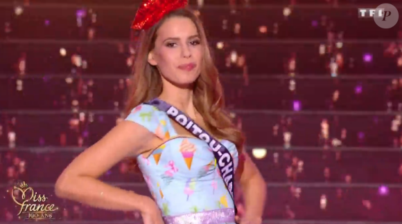 Miss Poitou-Charentes : Justine Dubois - élection de Miss France 2021 sur TF1 le 19 décembre 2020 sur TF1