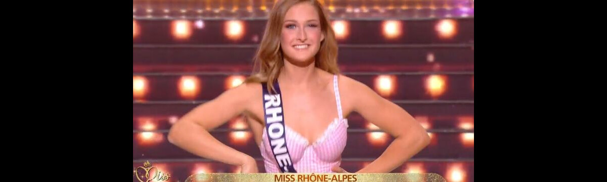 Photo Miss Rhône Alpes Anaïs Roux Lors Du Défilé En Maillot De Bain Lors De Lélection 4290