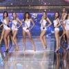 Les Miss font le show lors du défilé en bikini lors de l'élection Miss France 2021 le 19 décembre 2020 sur TF1