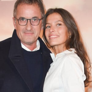 Christophe Dechavanne et sa fille Ninon à l'avant-première du film "Holy Lands" au cinéma UGC Normandie à Paris, France, le 4 décembre 2018. © Coadic Guirec/Bestimage 