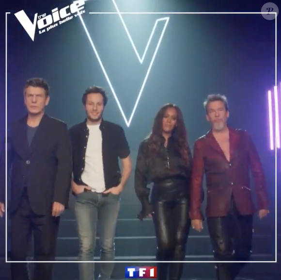 The Voice 2021, avec Vianney, Amel Bent, Florent Pagny et Marc Lavoine comme coachs.