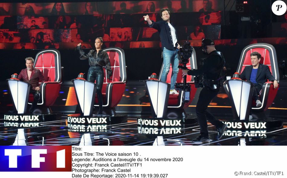 Florent Pagny, Amel Bent, Vianney et Marc Lavoine dans ...