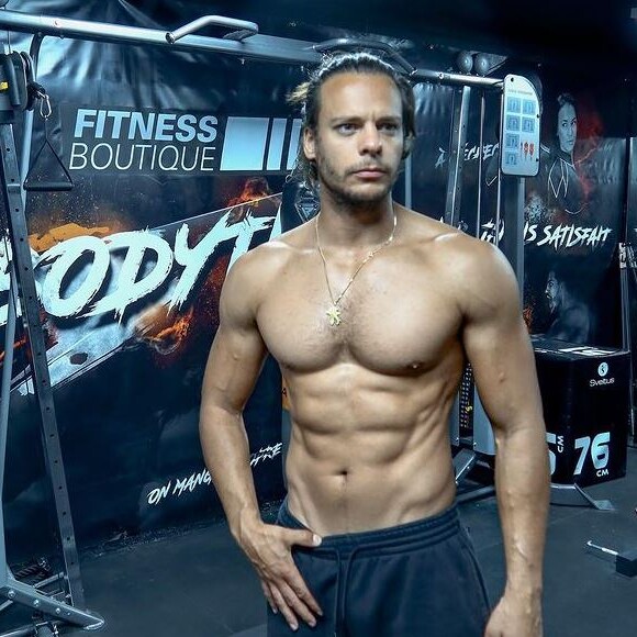 Pierre-Jean Cabrières musclé sur Instagream, décembre 2020