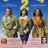 Affiche du film "La Boum 2" avec Claude Brasseur, Sophie Marceau et Brigitte Fossey.