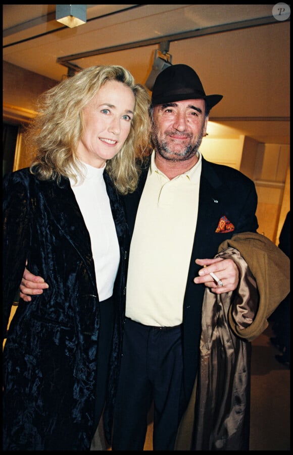 Brigitte Fossey et Claude Brasseur lors du 10e anniversaire du Théâtre d'Orléans.